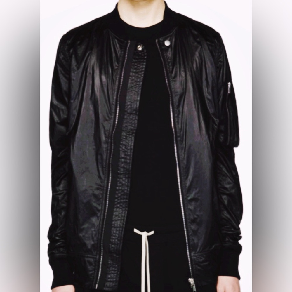 Rick Owens Drkshdw Black Flight Jacket, XL
(As new)

by Rick Owens Drkshdw